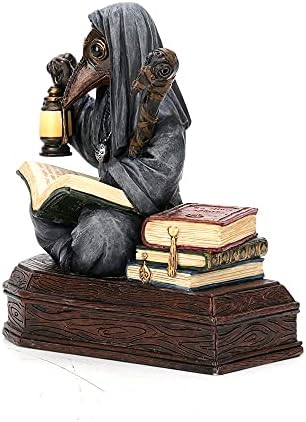 Veronese Design 5 1/8" Mortician Apothecarius Steampunk Plague Doctor Resin Sculpture Handpainted Figurine