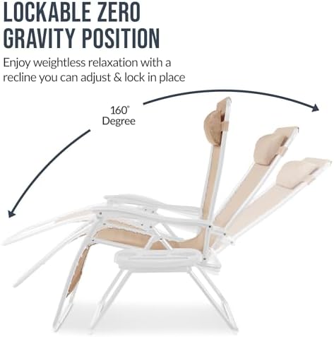 Best Choice Products Set of 2 Extra Wide Zero Gravity Chair Recliner