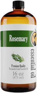 Natures-Star 16oz Rosemary Essential Oil - Therapeutic Grade Essential Oil for Aromatherapy, Diffuser, Soap Making, and Candles