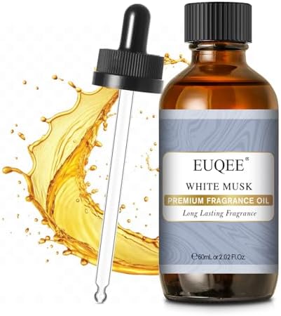 EUQEE White Musk Fragrance Oil for Home Aromatherapy(2.02 Fl oz/60 ml)