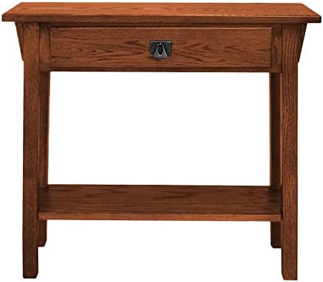 Leick Home Mission Console Table, 30", Russet