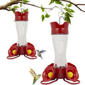 Perky-Pet Glass Hummingbird Feeders for Outdoors, 8 oz Nectar Capacity