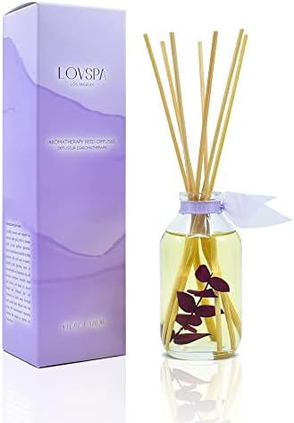 Reed Diffuser Set - DE-Stress Lavender Eucalyptus Scented Oil Diffuser