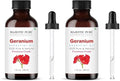 Majestic Pure Essential Oil with Glass Dropper - 100% Pure and Natural - Essential Oils for Diffuser, Aromatherapy, Soap and Candle Making, Geranium Essential Oil, Geranium Oil, 1 Fl Oz (Pack of 2)