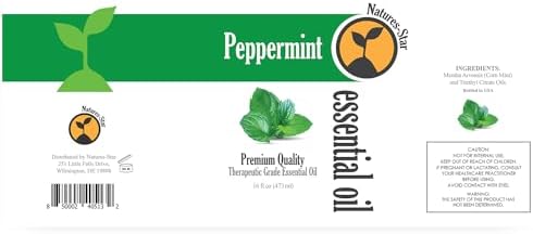 Natures-Star Essential Oil Peppermint 16 oz Therapeutic Grade