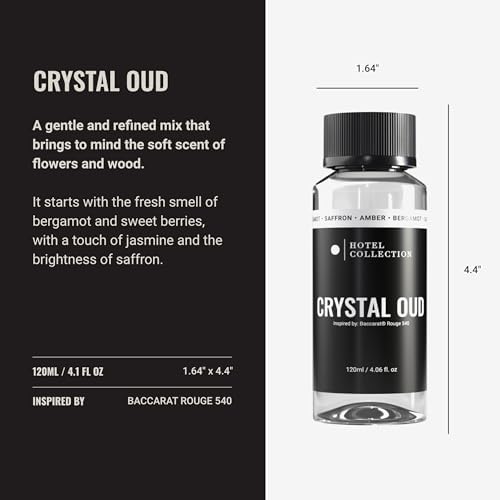 Hotel Collection - Crystal Oud Fragrance Oil for Home Diffusers, 120 mL