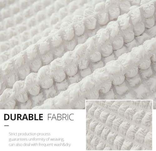 NICEEC Loveseat Covers Washable Love Seat Couch Covers Slipcover with Skirt