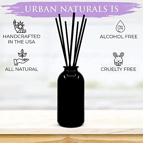 Urban Naturals Reed Diffuser Set, Lavender Fields - Bathroom Shelf Décor