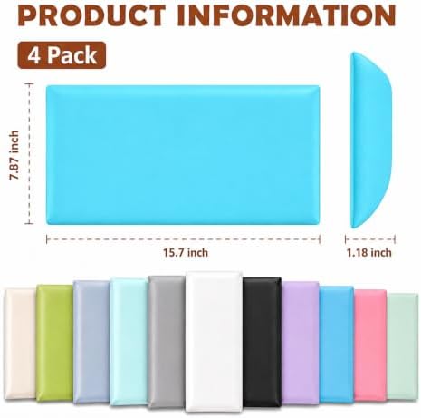 Anti Collision Wall Padding for Kids, Upholstered 3D Wall Panels