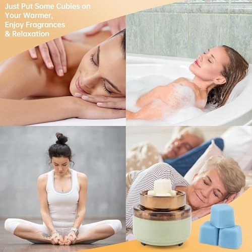 UCC Premium Wax Melts with Strong Scents, Soy Wax Cubes