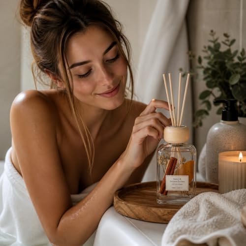 Santal & Autumn Embers Reed Diffuser, 3.5 Fl Oz