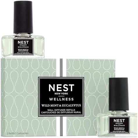 NEST New York Wall Diffuser Refill, Wild Mint & Eucalyptus