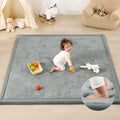 1.3" Thick Baby Play Mat for Floor,59x71 Padded Playpen Mat, Non-Slip