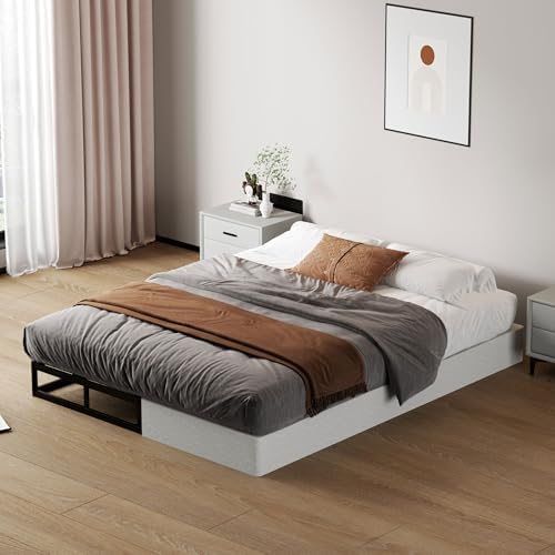 7 Inch King Box Spring - Metal Frame Mattress Foundation Memory Foam Basics Bed Base Heavy Duty Box Springs No Noise, 3000lbs Max Weight Capacity