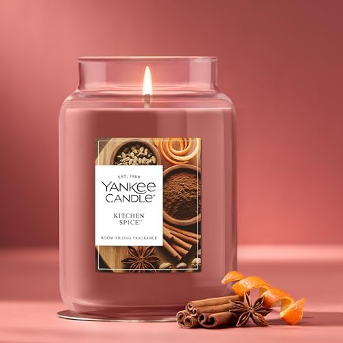 Yankee Candle Kitchen Spice Scented Candle, 22oz Large Jar