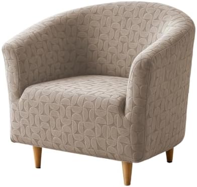 Eco-Ancheng Club Chair Slipcover Tub Chair Cover Stretch Armchair Covers