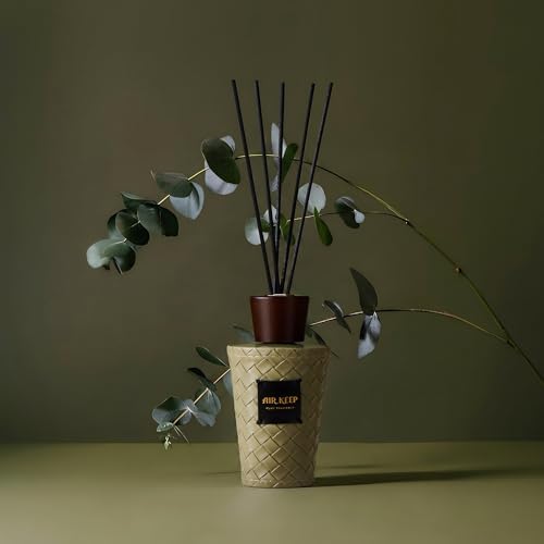 Airkeep Reed Diffuser for Home, Wild Mint & Eucalyptus, 5.1 fl oz (150 ml)