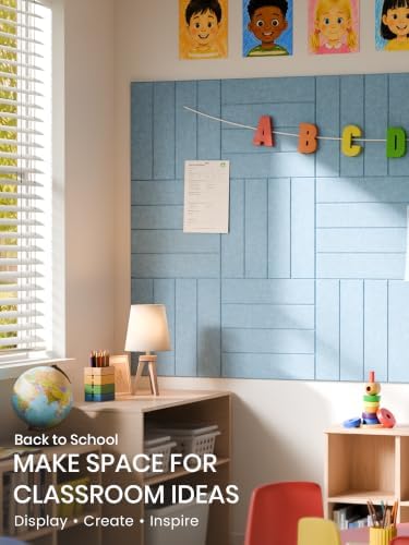 Felt Bulletin Board & Cork Board Alternative 36" x 24"