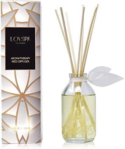 Reed Diffuser Set - Amber Romance Scented Diffuser with Sticks