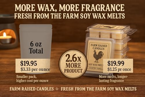 Vanilla Cream Pie Soy Wax Melts, 2 Pack