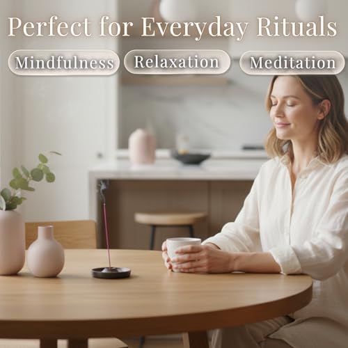Ume Plum Blossom Premium Japanese Incense Sticks 60sticks Coreless Low Smoke Natural Charcoal Free Non Toxic Kyoto Aroma Aromatherapy Meditation Calming Stress Relief Relaxation TOMORI