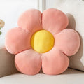 Flower Pillow,Pink Daisy Pillow 23.62" Decorative Pillows