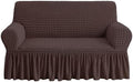 NICEEC Loveseat Covers Washable Love Seat Couch Covers Slipcover with Skirt