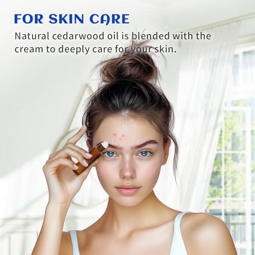 HIQILI Cedarwood Essential Oil for Skin Care, Diffuser & Home Protection