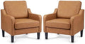 VINGLI Accent Chairs Set of 2, Modern Traditional Armchair for Living Room