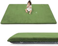 1.3" Thick Foam Play Mat 50x50 Baby Floor Playmat Nursery Rug Olive