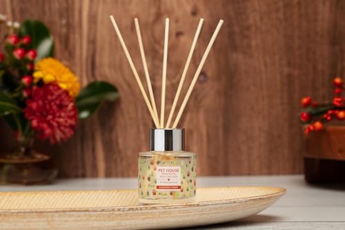 Evergreen Forest Home Freshening Reed Diffuser Set Pet House