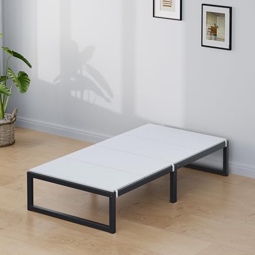 Lutown-Teen Bunkie Board Twin XL High-Density Polymer Bed Support, White