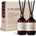 COCODOR Premium Reed Diffuser/Refreshing Air /16.9oz /2 Pack/Large Capacity Fragrance Scent Oil Stick Diffuser Set for Bedroom Bathroom Home Décor