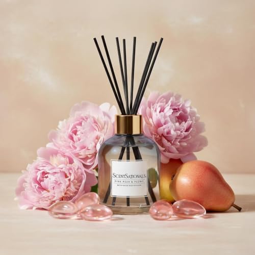 ScentSationals Pink Pear & Peony Water-Based Reed Diffuser - 5 FL OZ