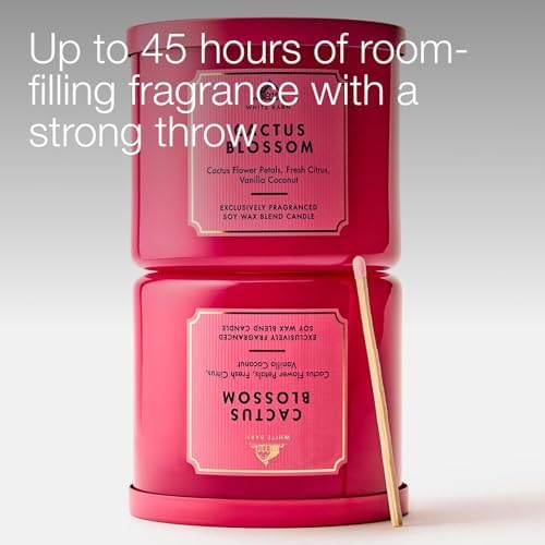 Bath & Body Works 3-Wick Candle, Cactus Blossom, Soy Wax Blend