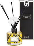 CULTURE & NATURE Reed Diffuser Set 6.7oz (200ml) Grapefruit Verbena Scented Diffuser with Sticks Home Fragrance Reed Diffuser for Bathroom Shelf Decor