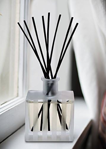 Reed Diffuser Set, Red Currant Scented Oil Diffuser with Sticks, Home Fragrance Accessories for Bathroom Shelf Decor, Aroma Diffusers for Home or Office Desk, USA Made