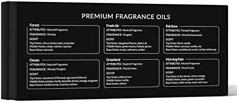 HIQILI Nature Fragrance Oil Trial Set, Scented Oil for DIY & Diffuser
