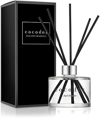 COCODOR Signature Reed Diffuser/Savon / 6.7oz / Scent Diffuser with Sticks Home Fragrance Reed Diffuser for Bathroom Shelf Decor