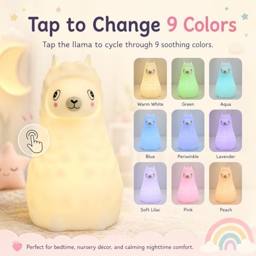 Baby Nursery Night Light ,Portable LED Night Lamp for Breastfeeding