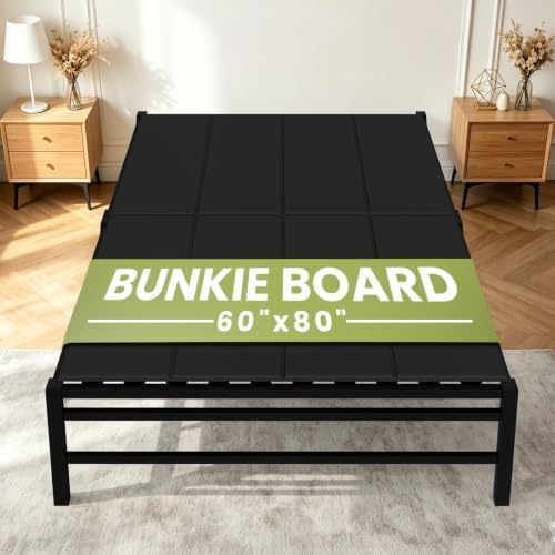 Heavy Duty Bunkie Board Queen Size 60"x80",10MM Bed Support Board