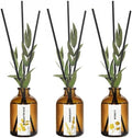 Reed Diffuser Set, Eucalyptus, Linen, Lavender, Oil Diffusers with Sticks