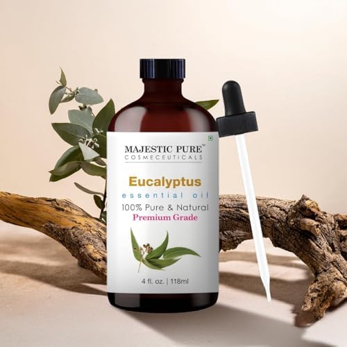 Majestic Pure Eucalyptus Essential Oil for Diffuser - 4 Fl Oz