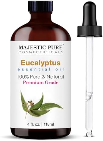 Majestic Pure Eucalyptus Essential Oil for Diffuser - 4 Fl Oz