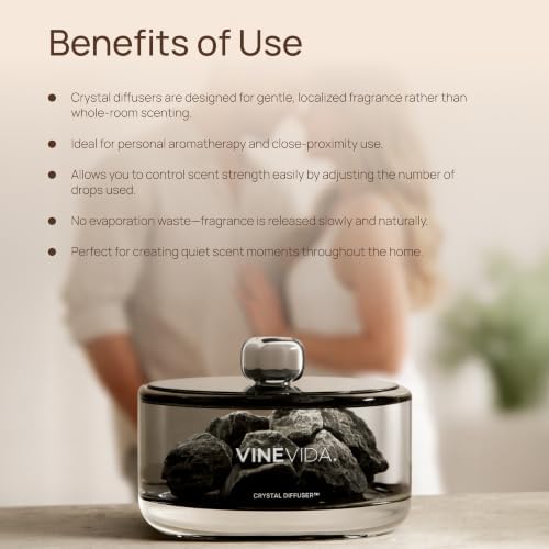 VINEVIDA Essential Oil Diffuser Stone | Passive Aroma Diffuser