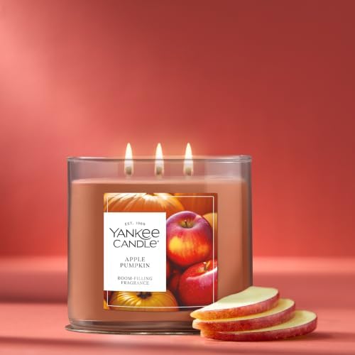 Yankee Candle Apple Pumpkin Scented Candle, 14.5oz 3-Wick