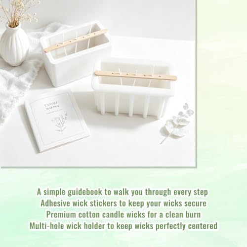Ksedcon Electric Wax Melting Pot for Candle Making with Pouring Spout