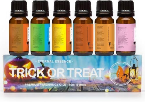 Eternal Essence Oils Set of 6 Premium Fragrance Oils - 10ML (Trick or Treat)