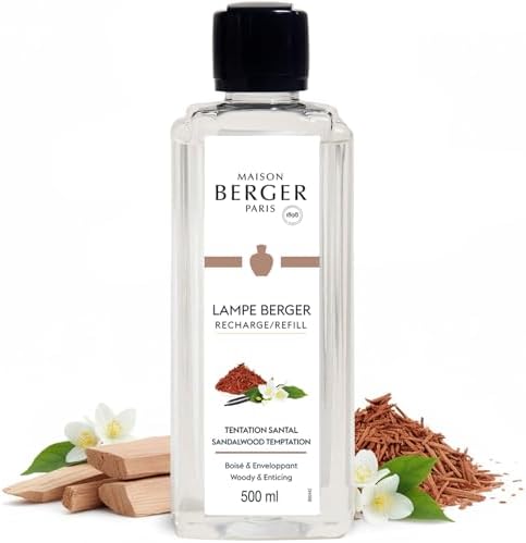 MAISON BERGER Lampe Berger Refill, 500 ml, Sandalwood Temptation