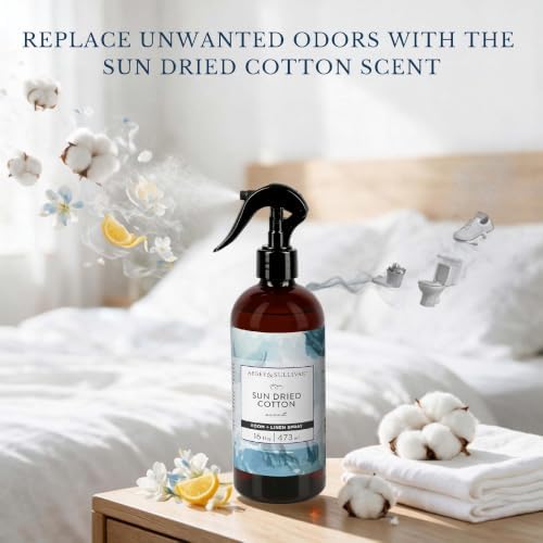 Abbey & Sullivan Linen Spray, Sun Dried Cotton, 16 oz